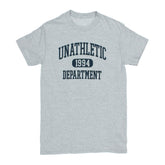 Brisco Brands Unathletic Department 1994 Sports Grey Unisex Tee Shirt  Assorted Sizes 2 Small UPC # 1922348450806 - 4 Medium UPC # 1922348450813 - 4 Large UPC # 1922348450820 -2 XL UPC # 1922348450837